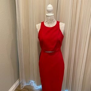 NWT Red Bebe Dress